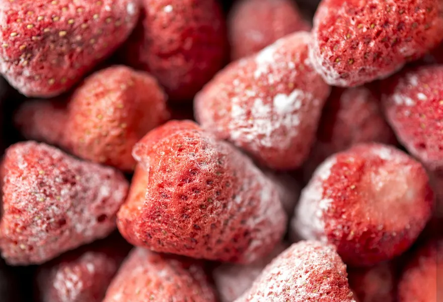 dried strawberry color sorter kinds