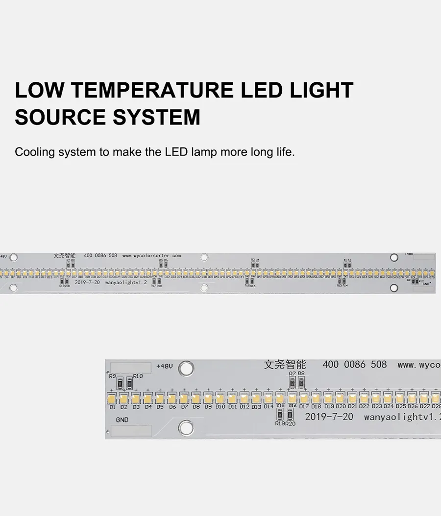 Detail of Rice Color Sorter