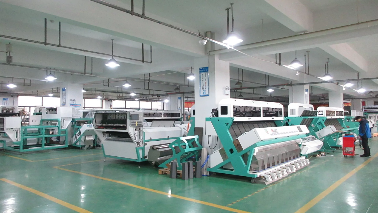   Safety of bean sorting machine  