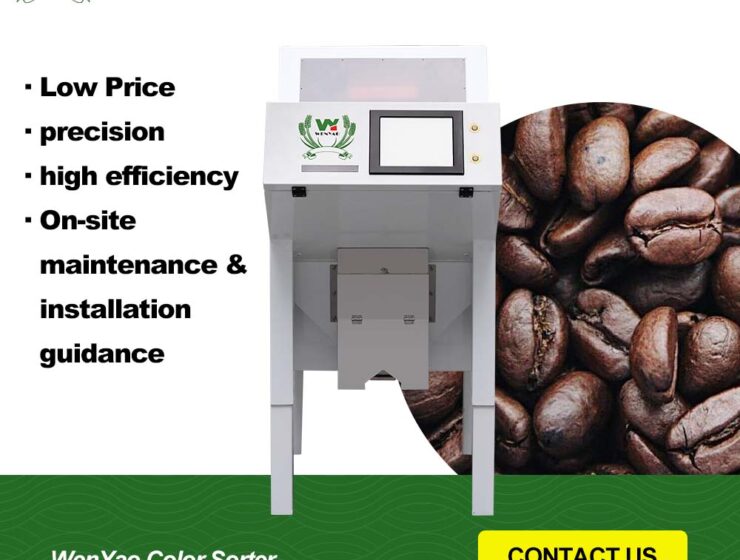 0.5 chutes coffee bean color sorter